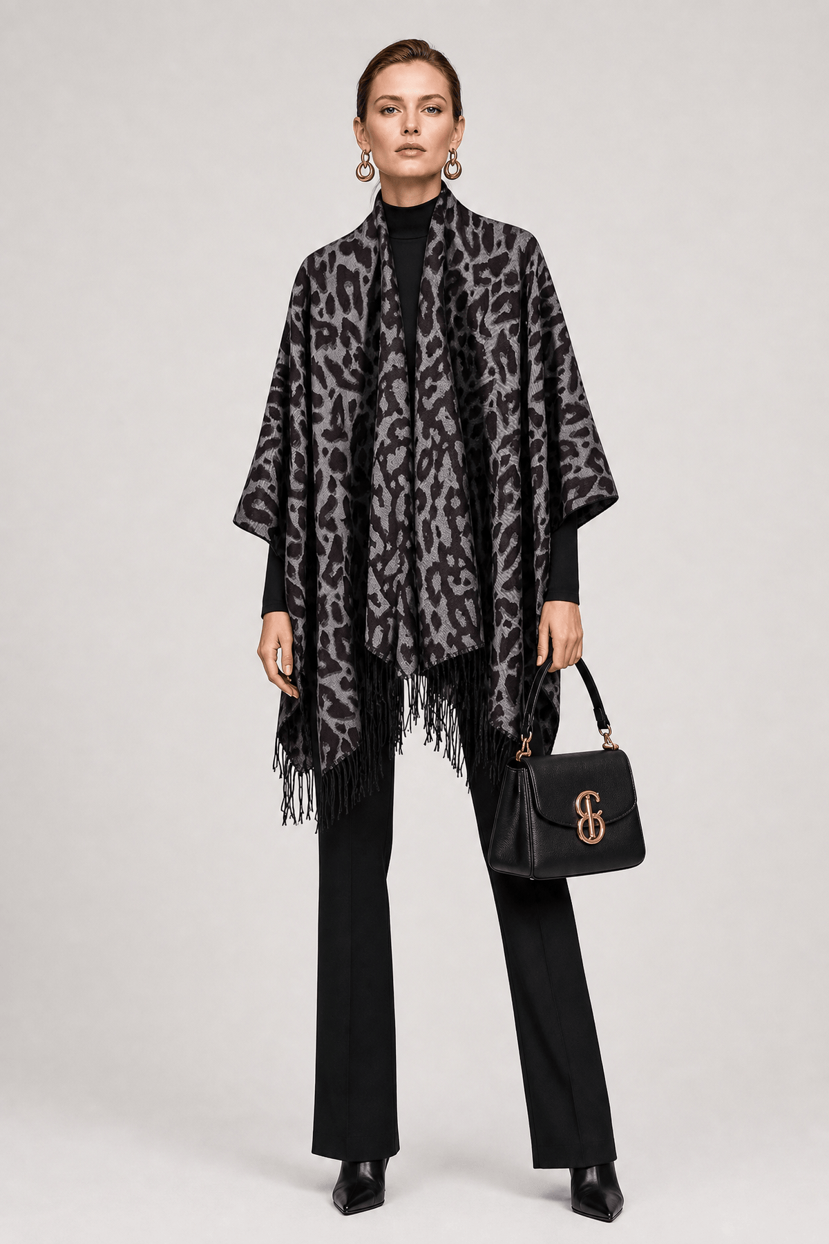 Cape Écharpe Hiver Femme