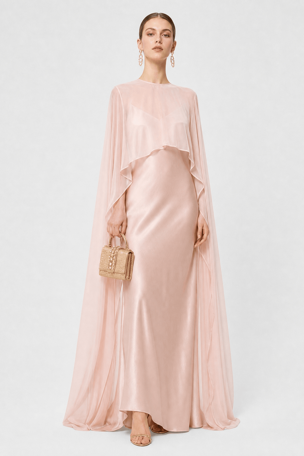 Cape Femme en Voile Mariage
