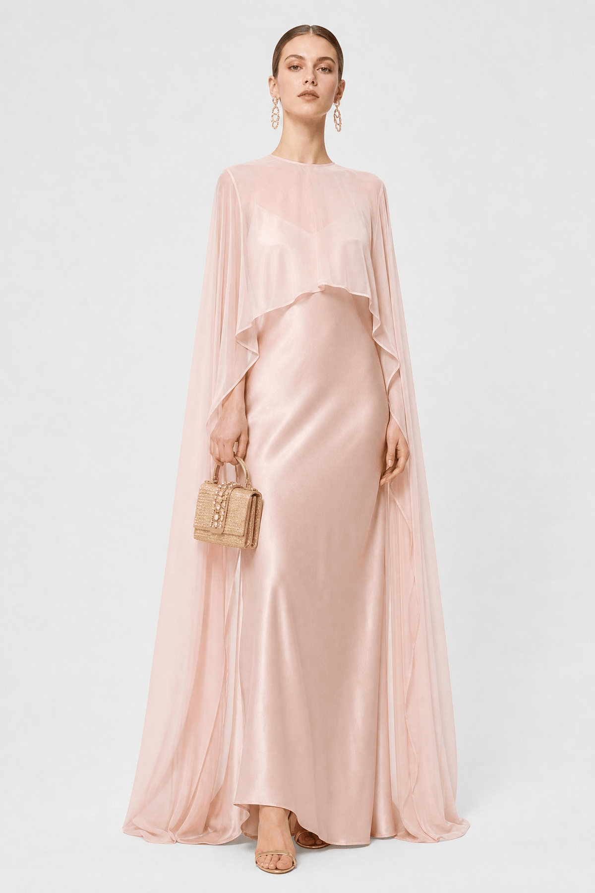 Cape Femme en Voile Mariage
