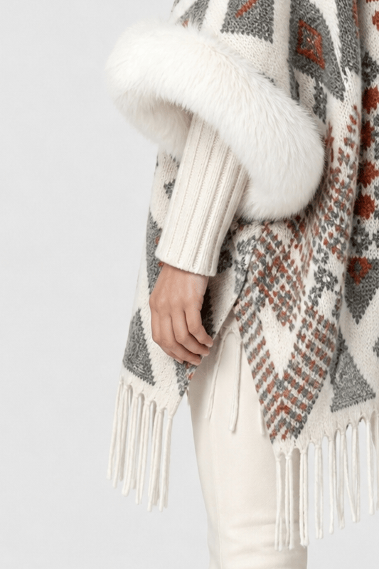 Cape Femme Hiver Grande Taille