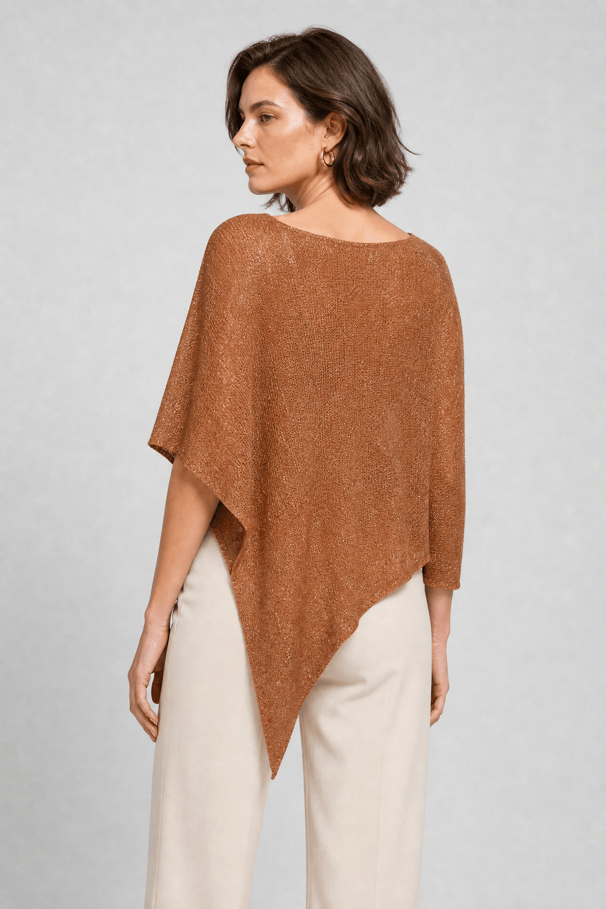 Cape Femme Légère Marron