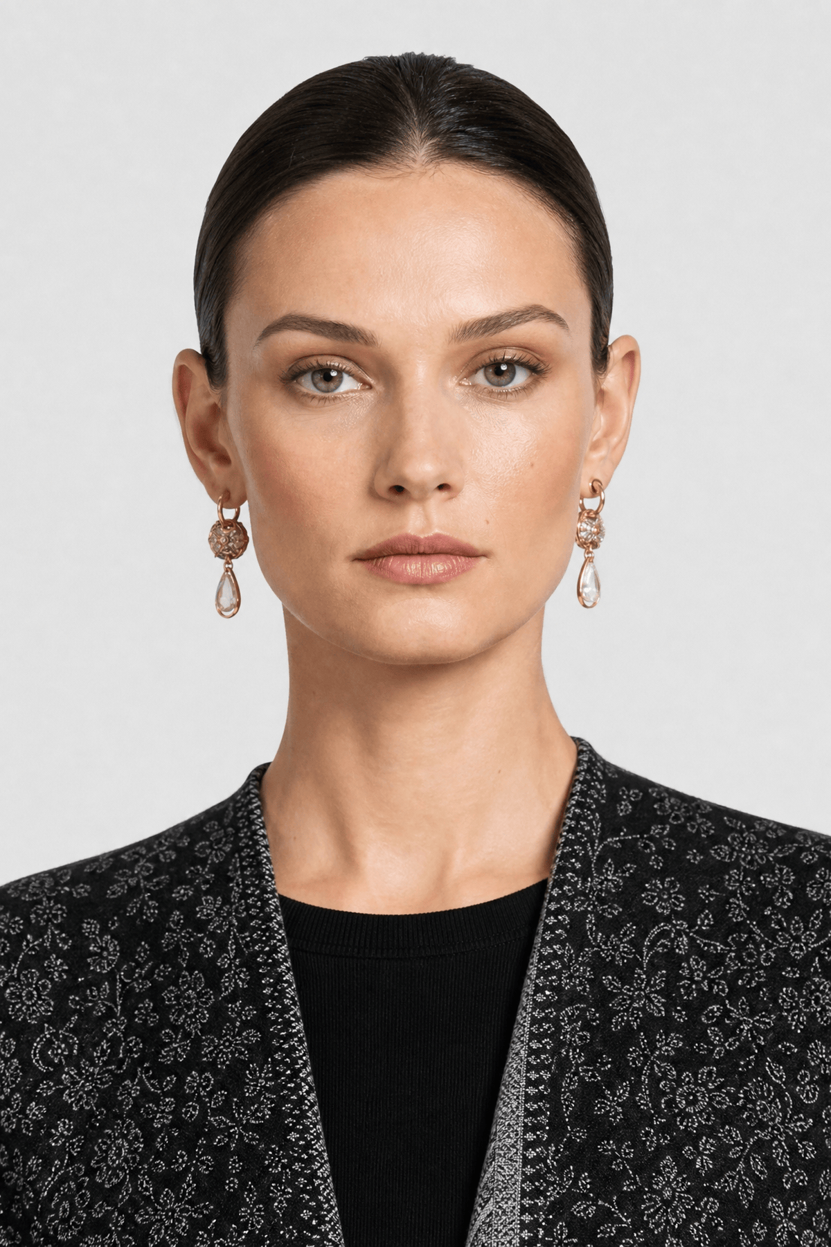 Cape Femme Grise Hiver