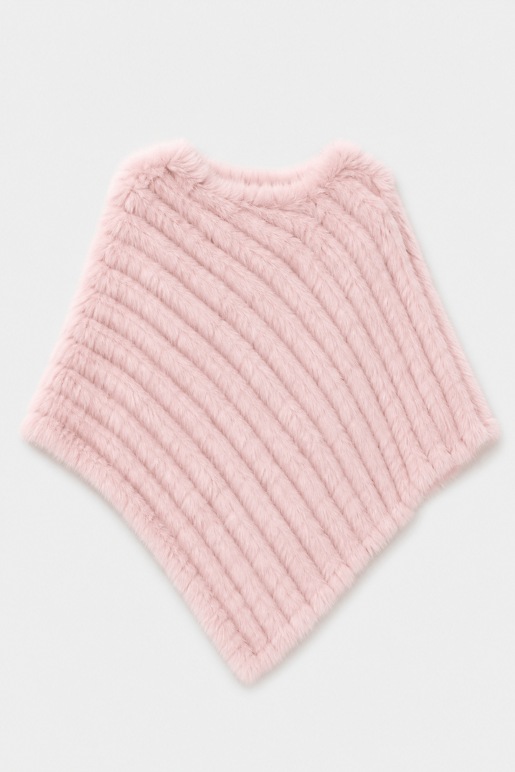 Cape Fourrure Femme Rose