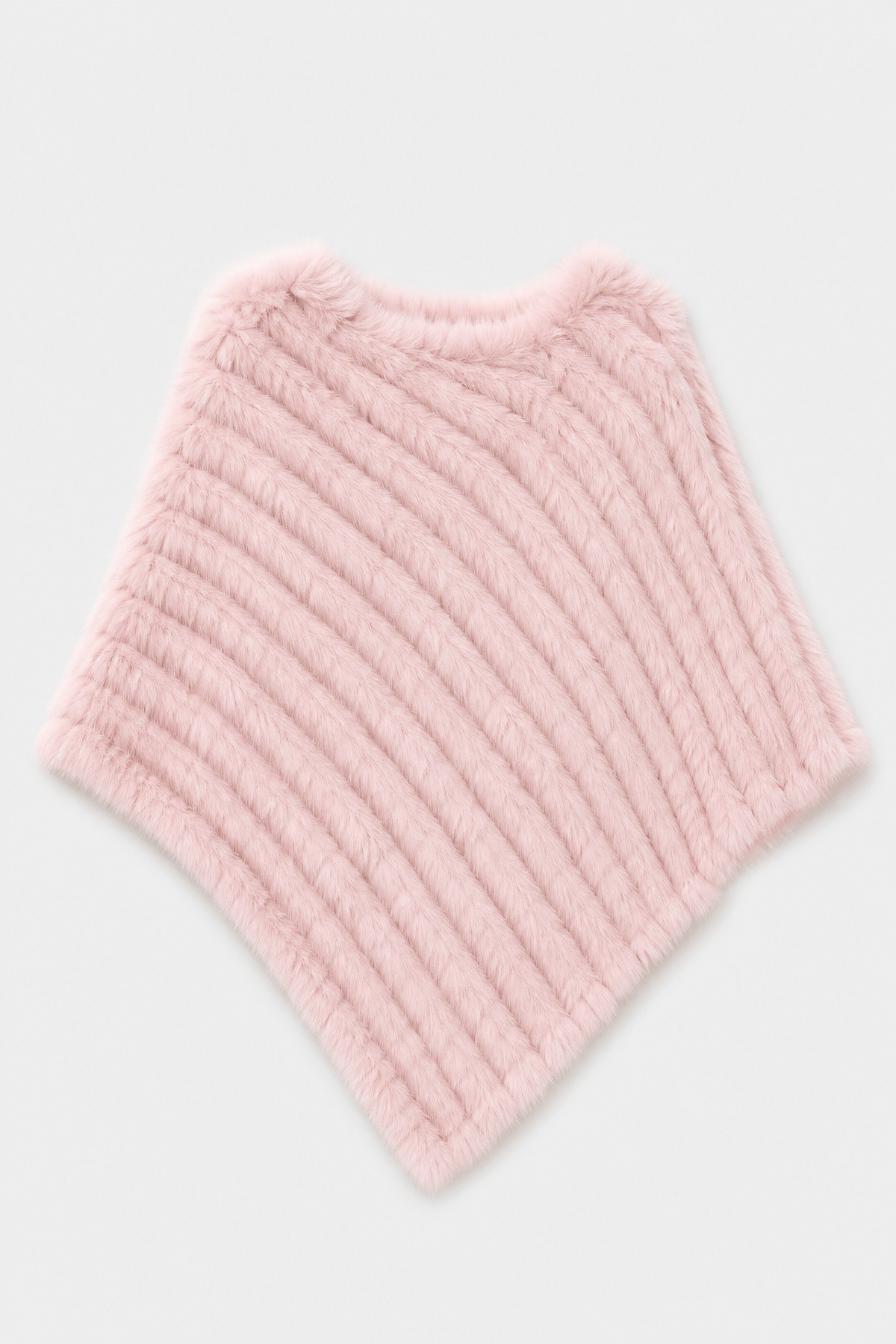 Cape Fourrure Femme Rose