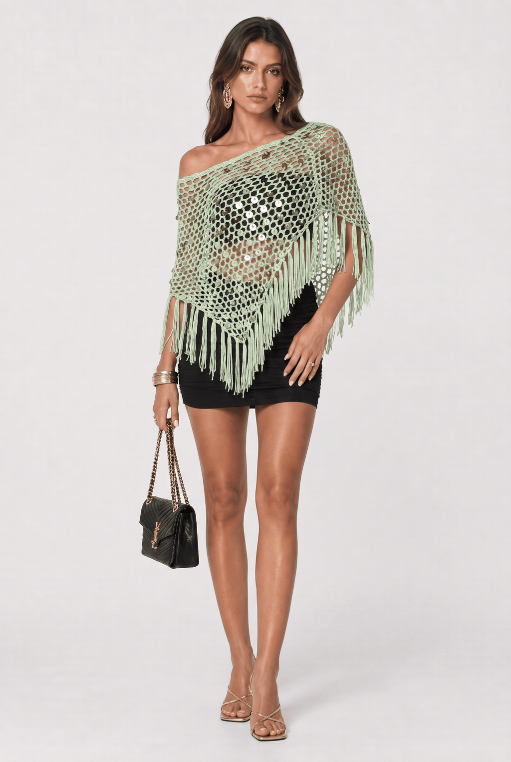 Cape Femme Noire Légère