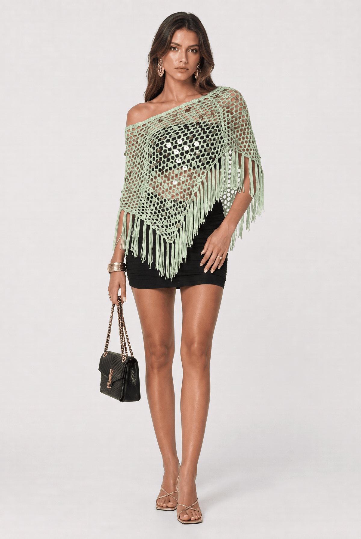 Cape Femme Noire Légère
