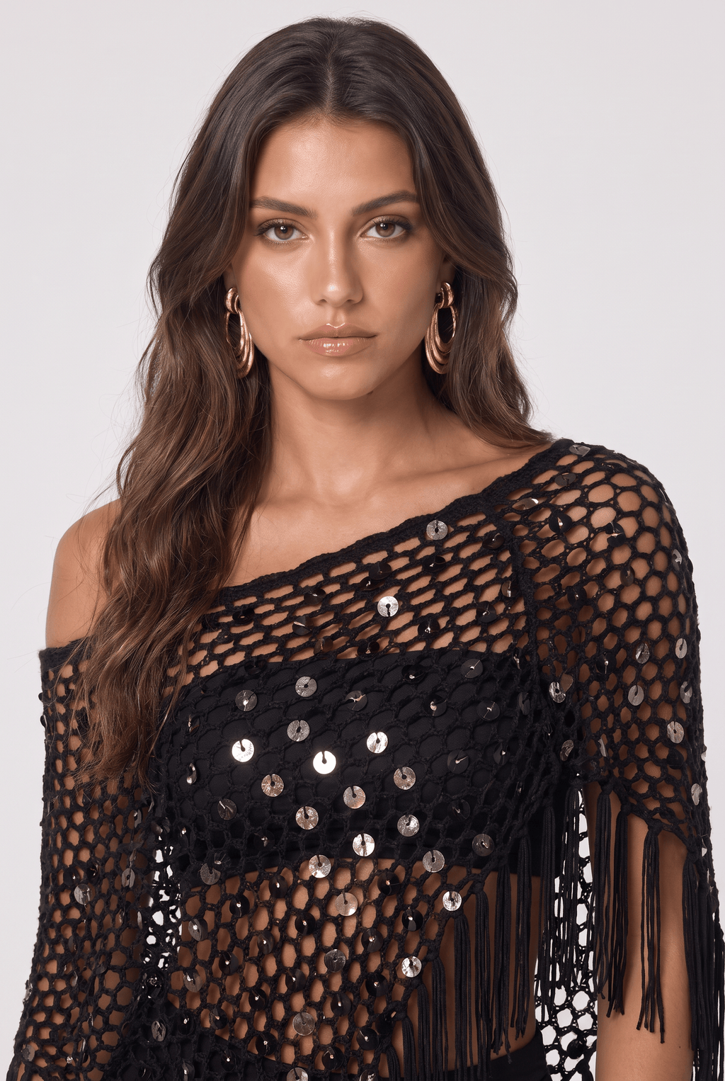Cape Femme Noire Légère