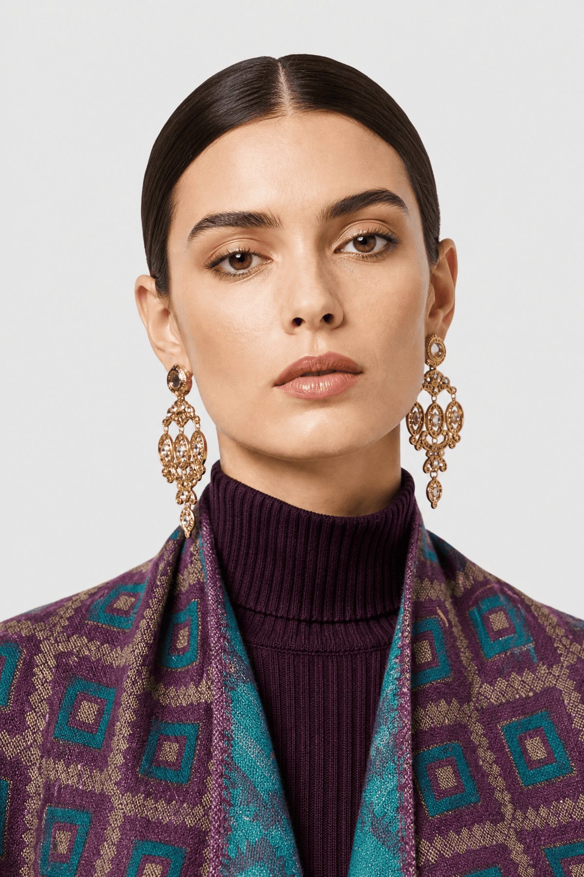 Cape Écossaise Femme Colorée
