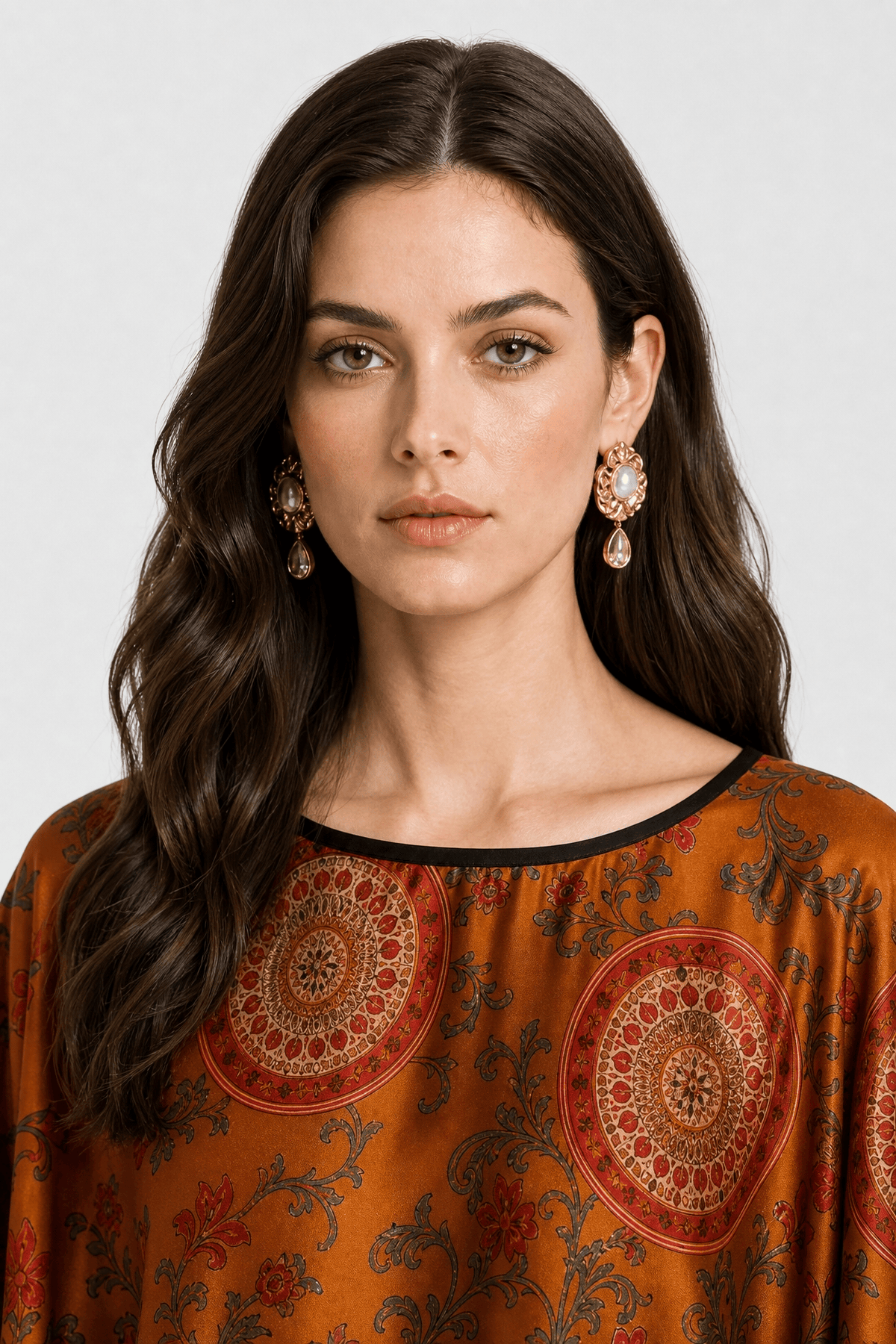 Cape en Soie Femme