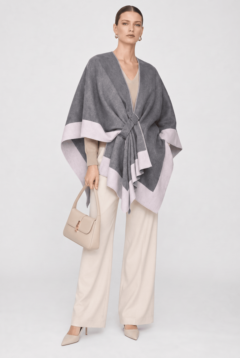 Gilet Cape Femme Cachemire