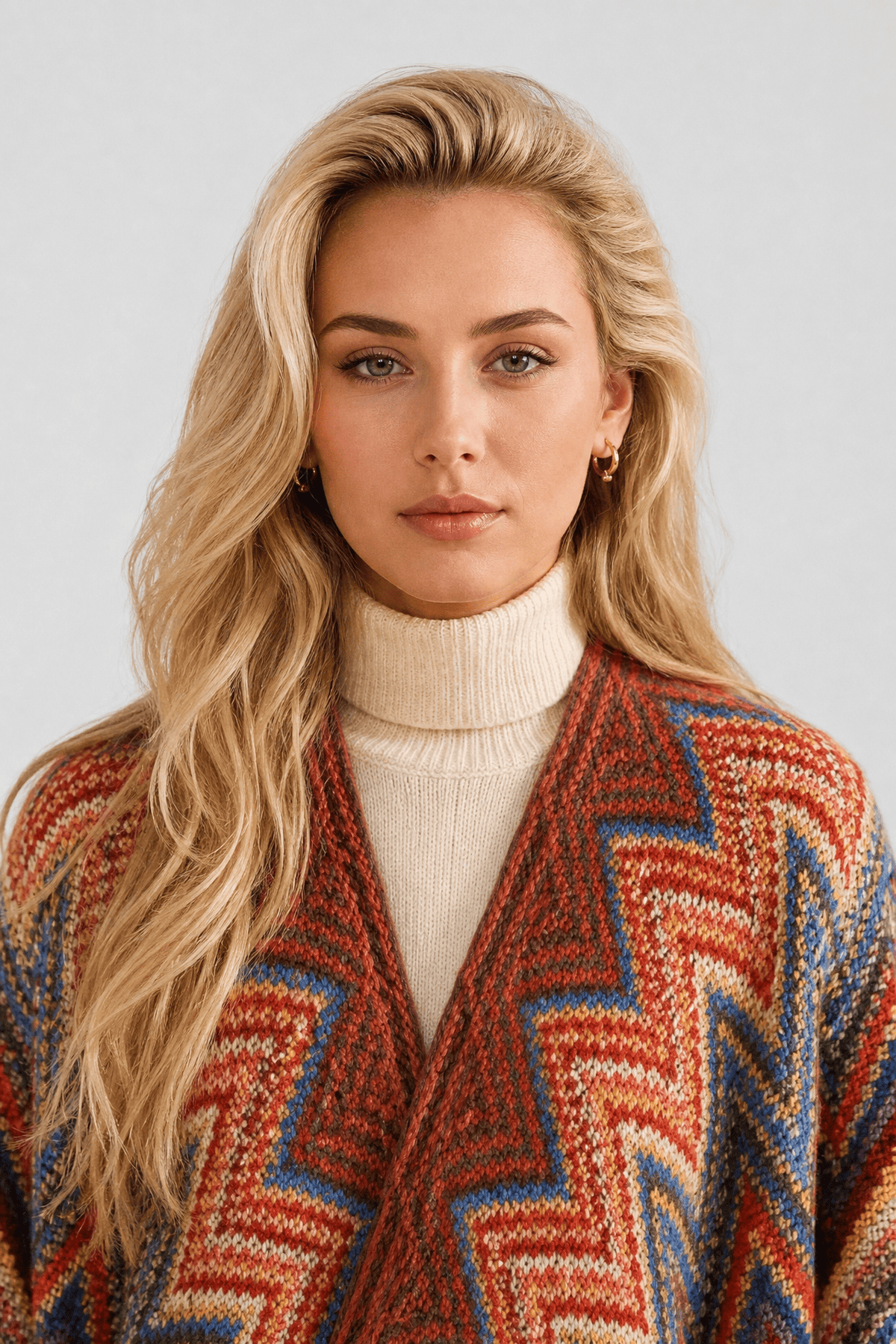 Cape Femme Hiver Ethnique
