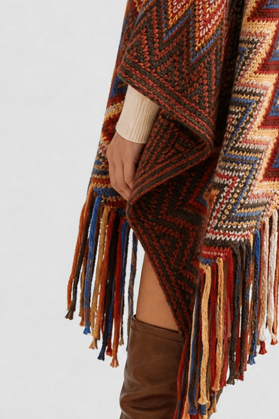 Cape Femme Hiver Ethnique