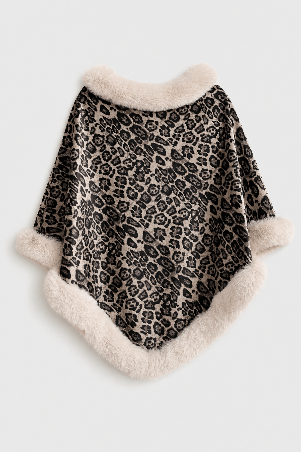 Cape Femme Motif Léopard
