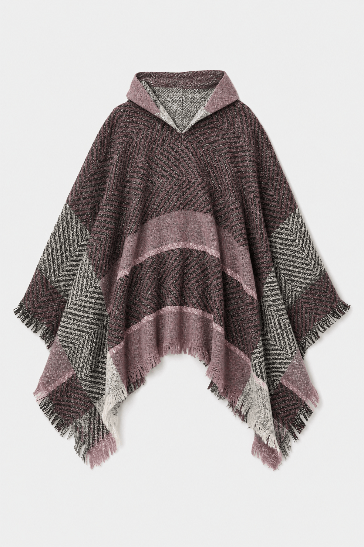 Cape à Capuche Femme Hiver