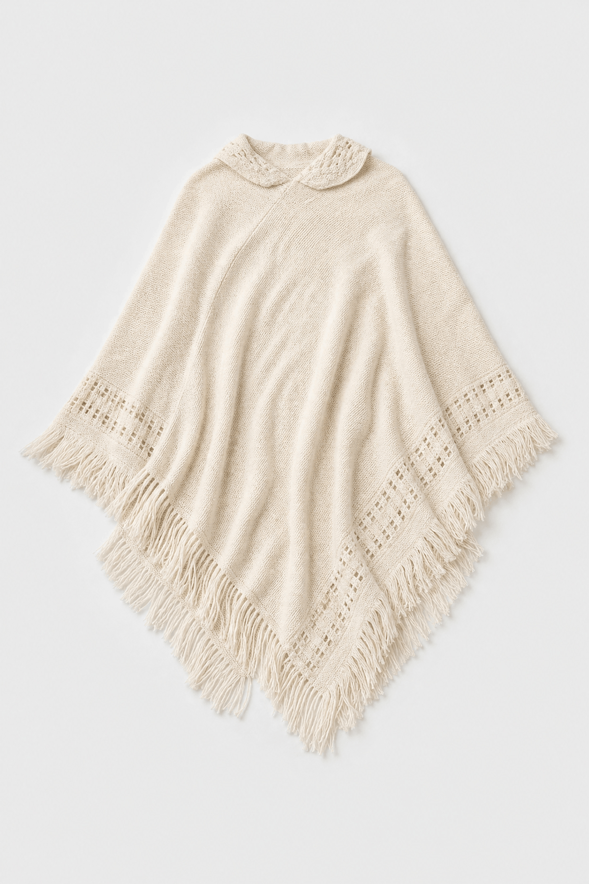 Cape Maille Femme à Capuche