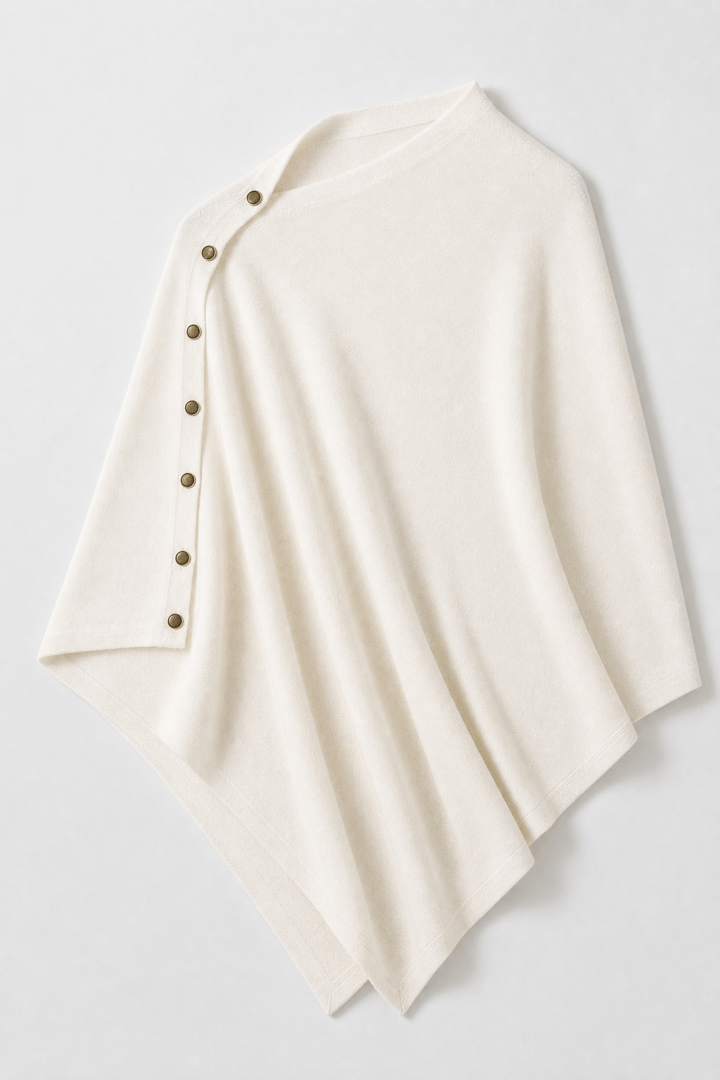 Cape Femme Blanche en Laine