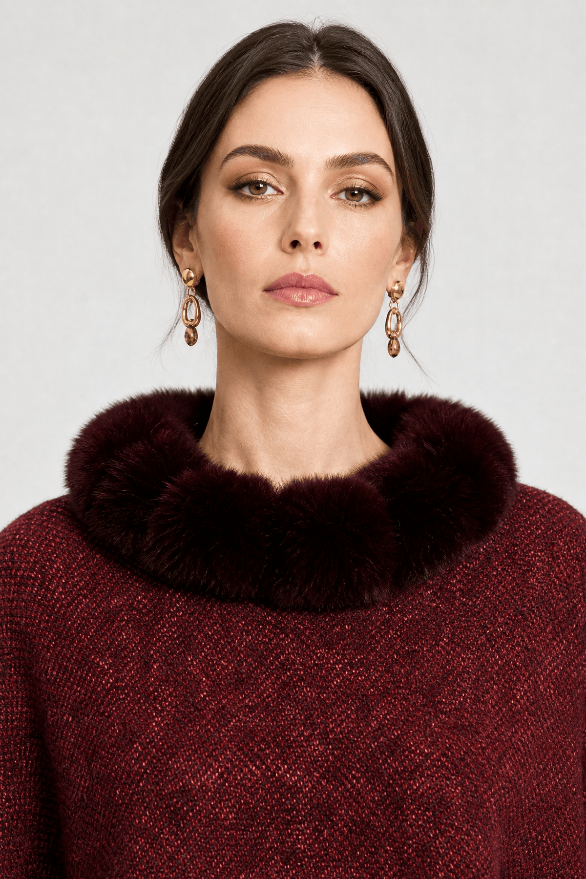 Cape de Soirée Femme Rouge