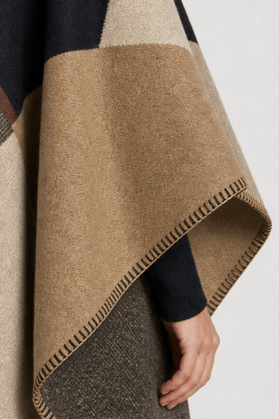 Gilet Cape Femme Grande Taille