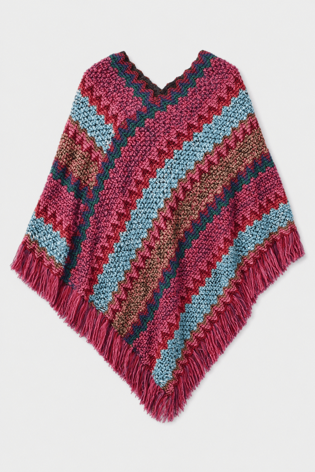 Cape Femme Originale à Franges