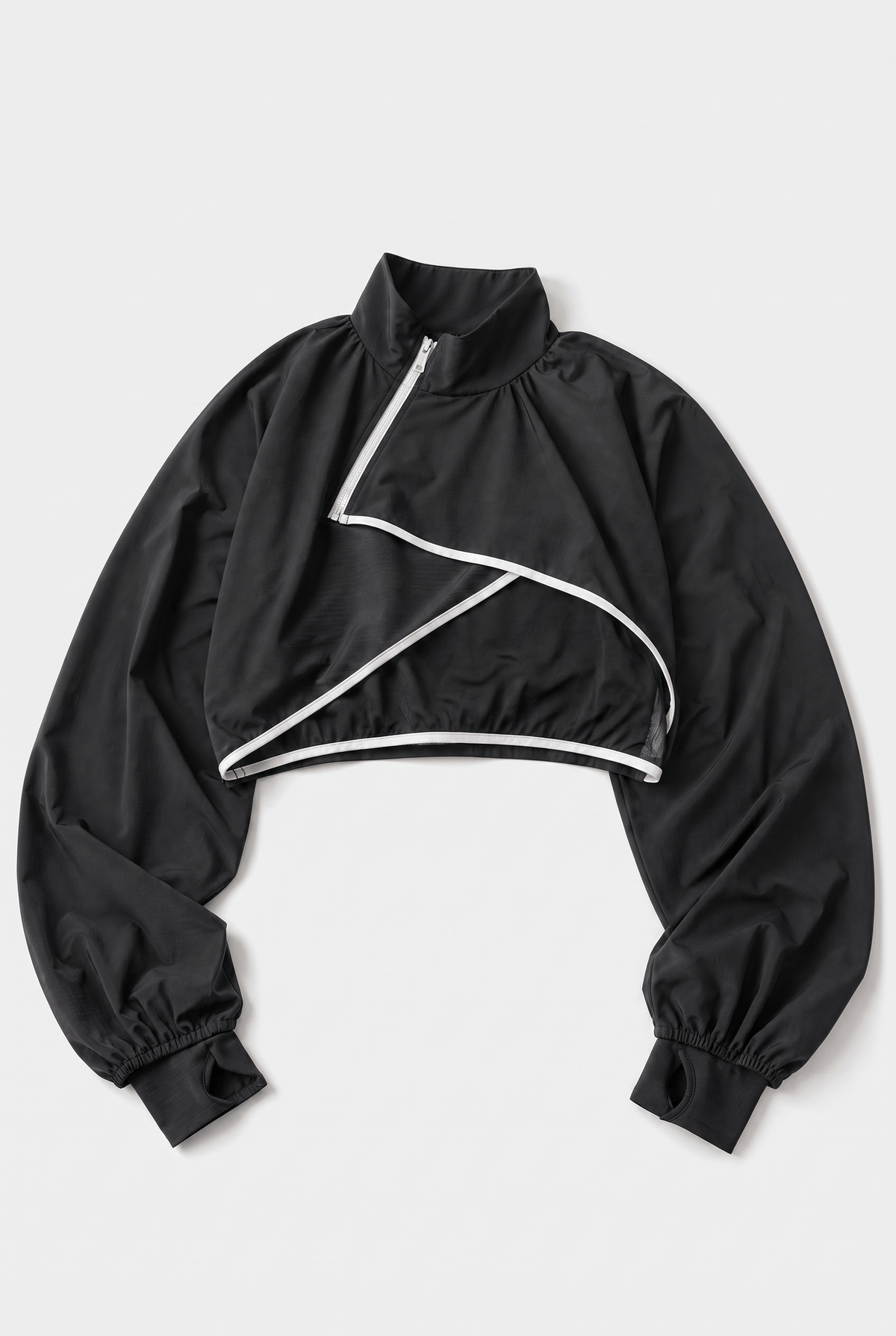 Cape Fluide Femme Noire
