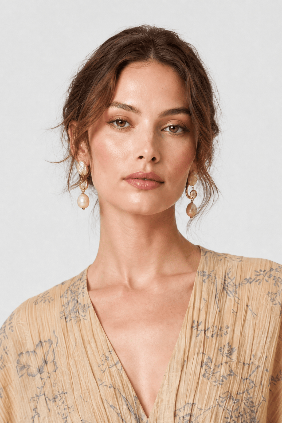 Cape Légère Femme Beige