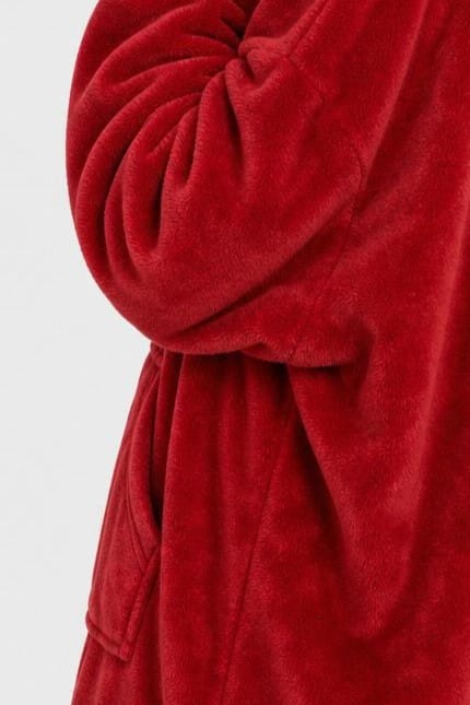 Cape Femme Rouge à Capuche