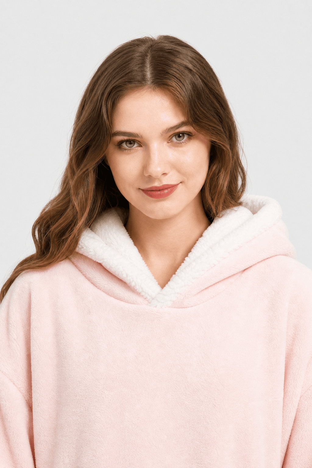 Cape Cocooning Femme Rose