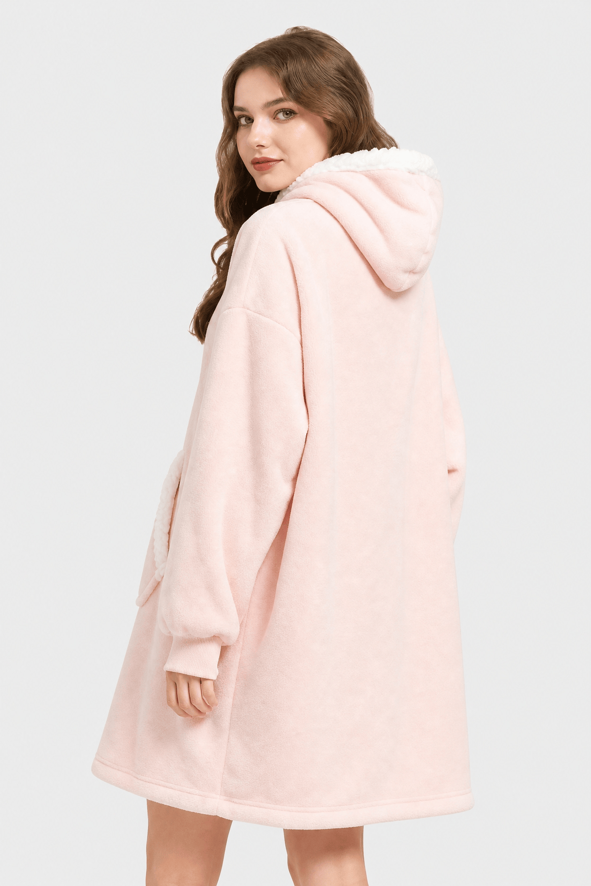 Cape Cocooning Femme Rose