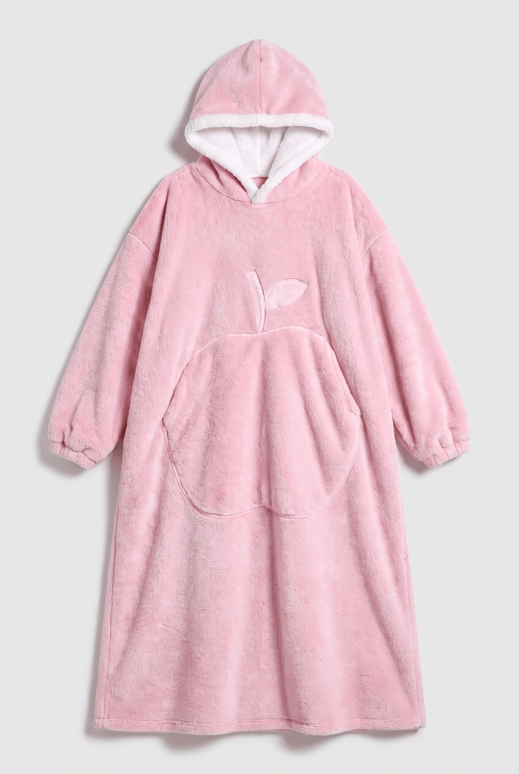 Cape Polaire Femme à Capuche Rose