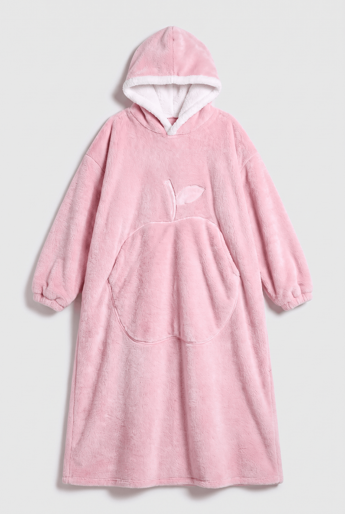 Cape Polaire Femme à Capuche Rose