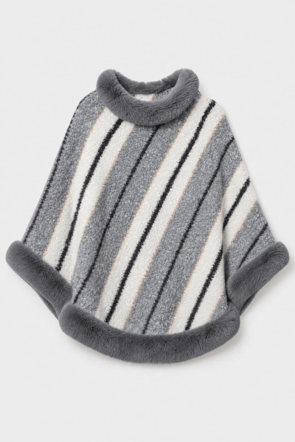 Cape Grande Taille Femme en Maille